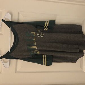 Colosseum USF Bulls Shoulderless T-shirt Size L